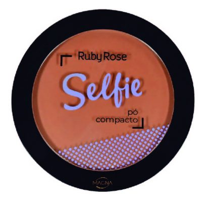 POLVO COMPACTO SELFIE PERFECT PIEL OSCURA RUBY ROSE - Imagen 2