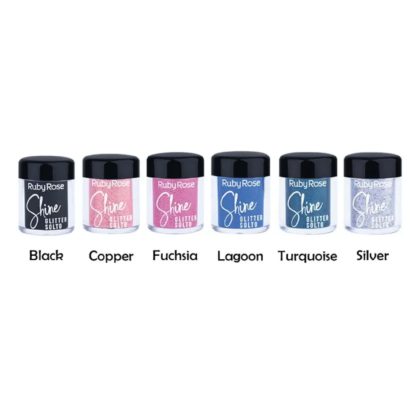 SHINE GLITTER SUELTO RUBY ROSE