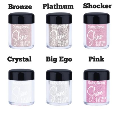 SHINE GLITTER SUELTO RUBY ROSE - Imagen 2