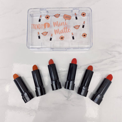 KIT MINI LABIALES X6 TRENDY