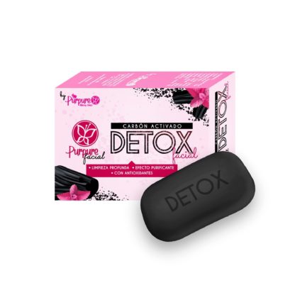 JABON DETOX FACIAL CARBON PURPURE