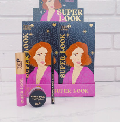 KIT DE OJOS REF SL20 SUPER LOOK PESTAÑINA, DELINEADOR EN POMADA, LAPIZ DE GEL TRENDY - Imagen 3