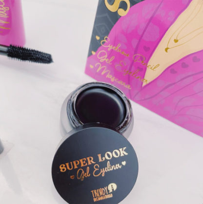 KIT DE OJOS REF SL20 SUPER LOOK PESTAÑINA, DELINEADOR EN POMADA, LAPIZ DE GEL TRENDY - Imagen 5