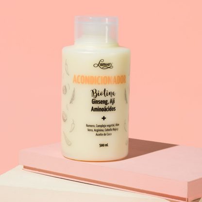 ACONDICIONADOR BIOTINA Y AJI 500ML L'AMOUR - Imagen 3