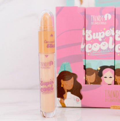 CORRECTOR DE OJERAS DOBLE SUPER COOL REF SP98 TRENDY - Imagen 4