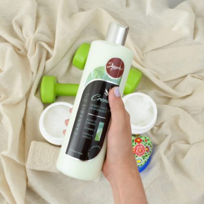 CREMA HUMECTANTE CANNABIS 450 ML ANYELUZ
