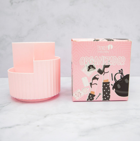 Organizador Protector de Maquillaje Cosméticos Porta Brochas