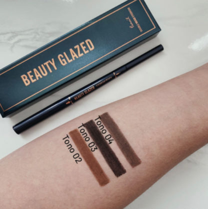 LAPIZ PARA CEJAS PROFESIONAL DOBLE PUNTA B69 BEAUTY GLAZED - Imagen 2