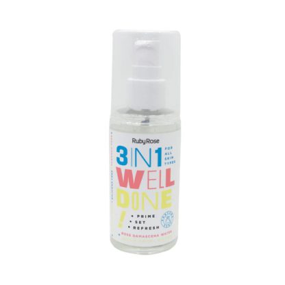 SPRAY 3 EN 1, PREPARA, FIJA Y REFRESCA 90ML RUBY ROSE