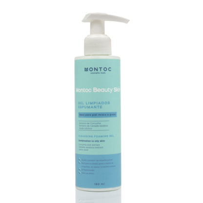 GEL LIMPIADOR ESPUMANTE 180ML BEAUTY SKIN MONTOC