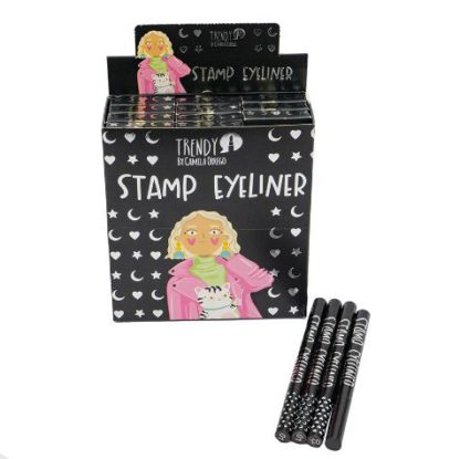 KIT X 4 DELINEADORES ESTAMPITA REF SE33 (ESTRELLITA, CORAZÓN, LUNITA Y DELINEADOR NORMAL) TRENDY - Imagen 3