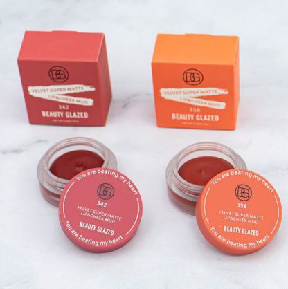 RUBOR Y LABIAL VELVET BEAUTY GLAZED REF B83 BEAUTY GLAZED
