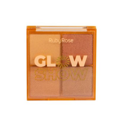 ILUMINADOR GLOW TRI COLOR RUBY ROSE - Imagen 2
