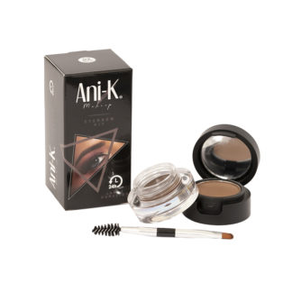 KIT DE CEJAS POLVO +BETÚN Y BROCHA #2 ANI-K