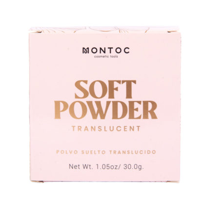 POLVO SUELTO TRASLUCIDO SOFT POWDER 30G MONTOC - Imagen 3