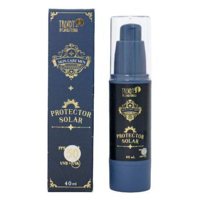 PROTECTOR SOLAR FACIAL HOMBRE 40ML TRENDY