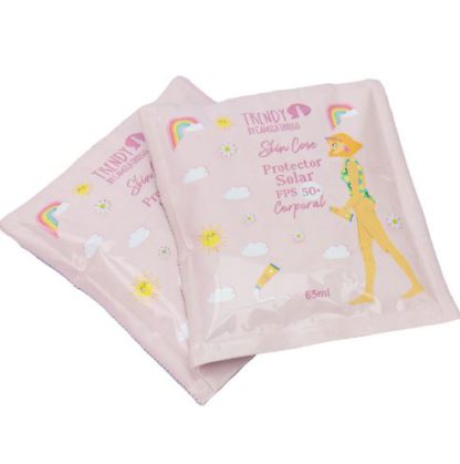 SACHET PROTECTOR SOLAR CORPORAL 65ML TRENDY - Imagen 2