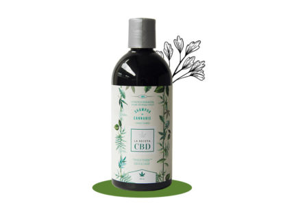 SHAMPOO DE ROMERO PARA CABELLO GRASO 500ML LA RECETA CBD
