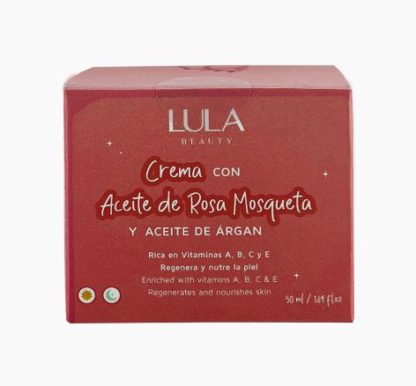 CREMA HIDRATANTE CON ACEITE DE ROSA MOSQUETA LULA - Imagen 2