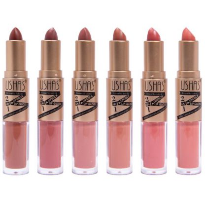 LABIAL LIQUIDO Y EN BARRA 2 EN 1  USHAS