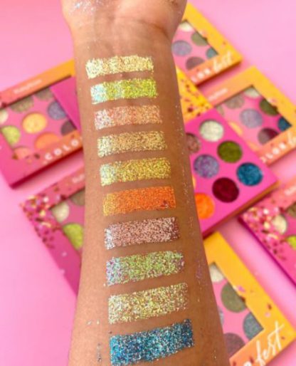 PALETA DE GLITTER COLOR FEST RUBY ROSE - Imagen 2