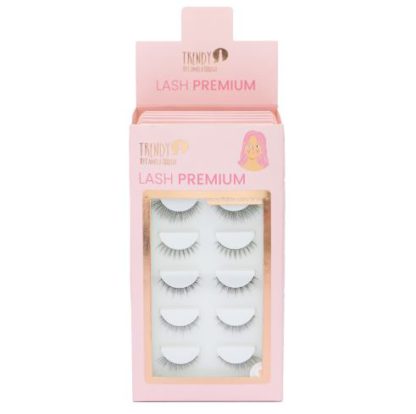 PESTAÑAS TRENDY SET X 5 LASH PREMIUM REF LP TRENDY - Imagen 5