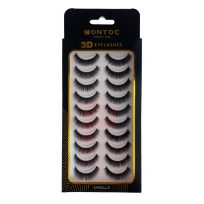 PESTAÑAS ENTERAS 3D ISABELLA PACKX10 MONTOC