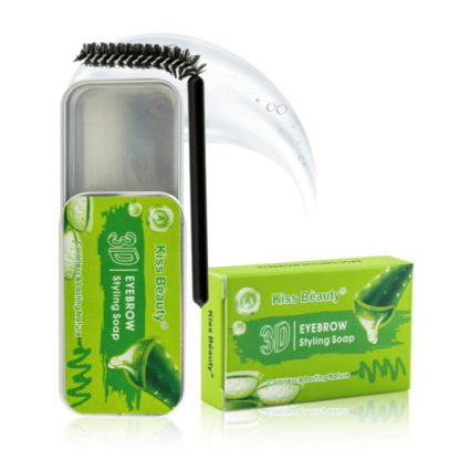 JABON DE CEJAS 10G ALOE O ACIDO HIALURONICO KISS BEAUTY - Imagen 2