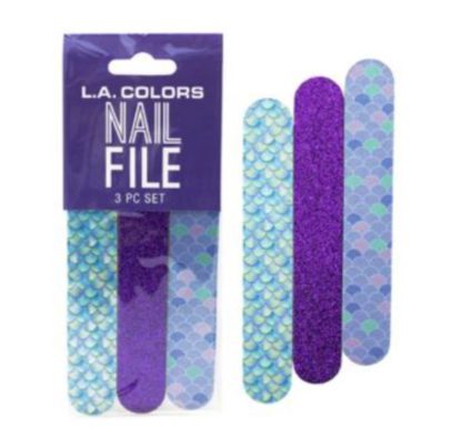 LIMA X 3 PARA UÑAS LA COLORS REF C68231 LA COLORS