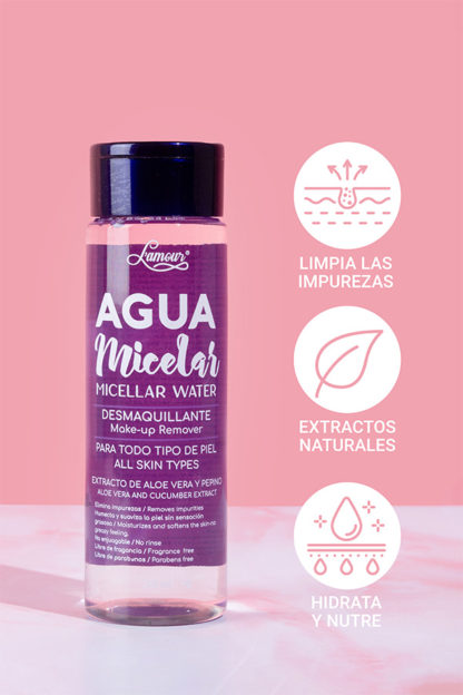 AGUA MICELAR L'AMOUR - Imagen 4