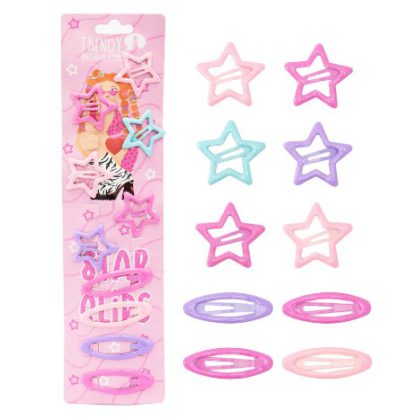 HEBILLAS STAR CLIPS  TRENDY