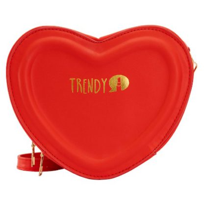 BOLSO ROJO CORAZON CD03 TRENDY