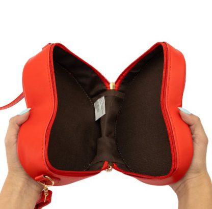 BOLSO ROJO CORAZON CD03 TRENDY - Imagen 3