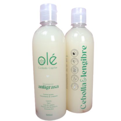 SHAMPOO DE CEBOLLA GENGIBRE Y APIO  OLE - Imagen 2