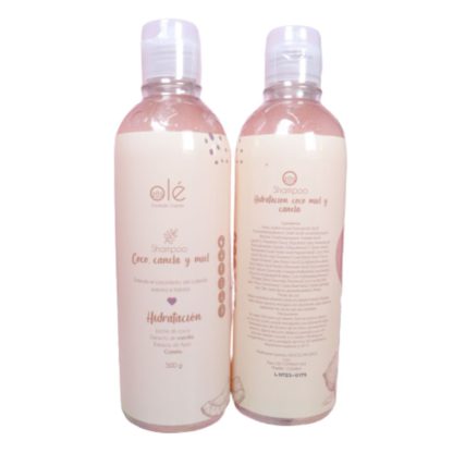 SHAMPOO DE COCO CANELA Y MIEL OLE - Imagen 2