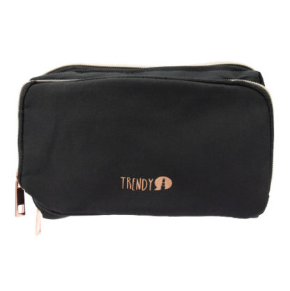 COSMETIQUERA TELA NEGRA REF CD07 TRENDY - Imagen 2