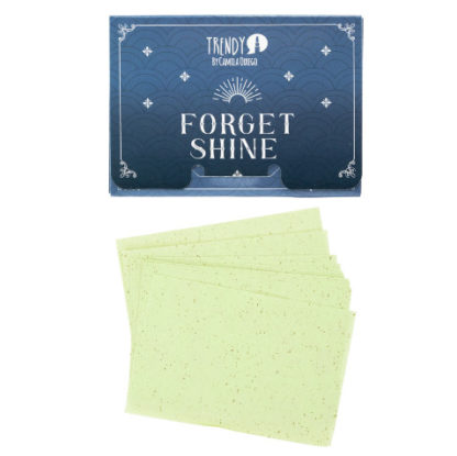 PAPELETAS HOMBRE ANTI GRASA FORGET SHINE 100 UND REF PFS1588 TRENDY
