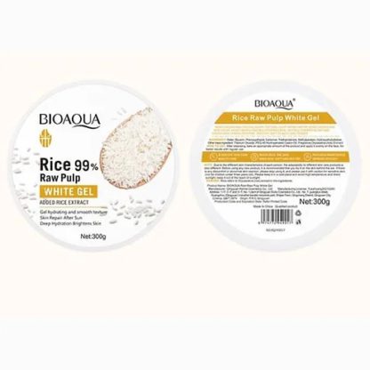 GEL HIDRATANTE Y REPARADOR FACIAL DE ARROZ 300G BIOAQUA - Imagen 2