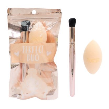 KIT PERFECT DUO BROCHA Y ESPONJA KPD1595 TRENDY - Imagen 2