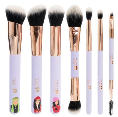 KIT BROCHAS LILA X 7 REF R1663 TRENDY - Imagen 2