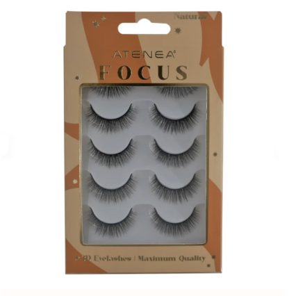 PESTAÑAS NATURAL X5 PARES FOCUS ATENEA