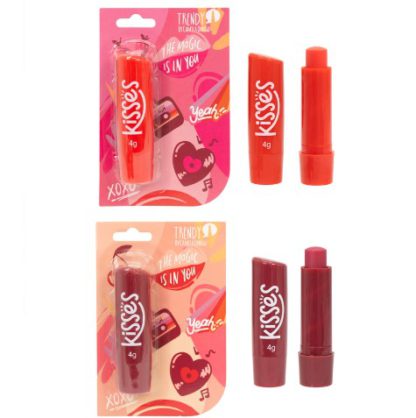 BRILLO LIP BALM KISSES TRENDY