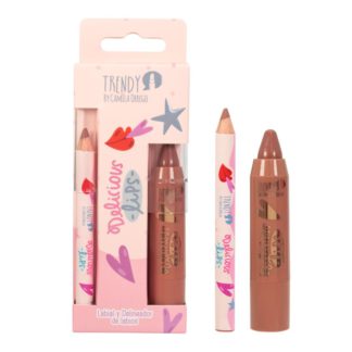 Kit De Labios Delicious Lips Crayola Y Delineador Kdl1765 Trendy