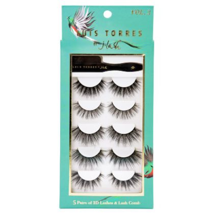 Kit Pestañas X 5 Luis Torres J Lash Ltb20 Trendy