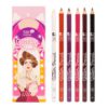 KIT X 6 DELINEADORES DE OJOS GLITTER PENCIL DGP1405 TRENDY