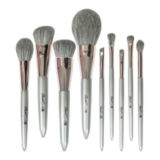 Set De Brochas Profesionales Grises Abm232-011 Purpure