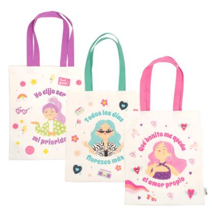 TOTE BAG PASTEL REF TBT1853 TRENDY