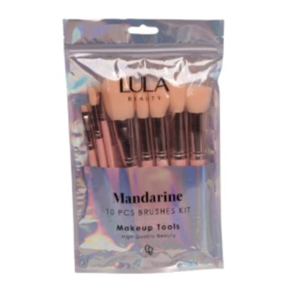KL13 KIT DE BROCHAS MANDARINE X10  LULA - Imagen 2