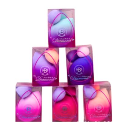 BL-B235 DIAMOND BEAUTY BLENDER X3  BLOOMSHELL