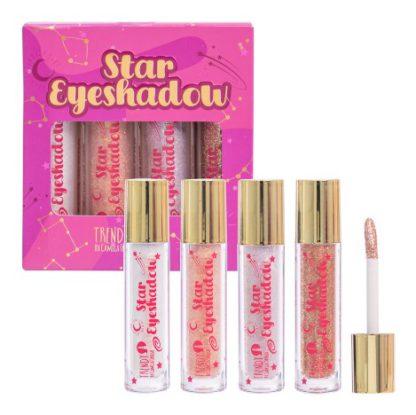 KIT X 4 SOMBRAS LÍQUIDAS STAR SSE1928 TRENDY